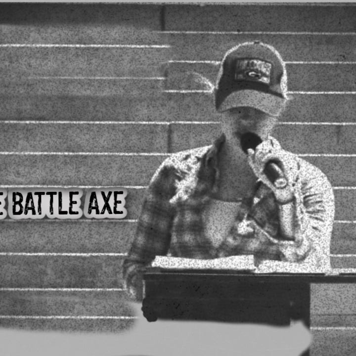 THE BATTLE AXE  BRIEF logo