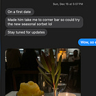 How to fuck up the first date