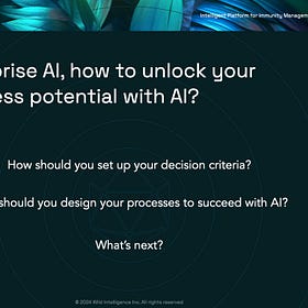 🎯 Enterprise AI: how to unlock your business potential with AI