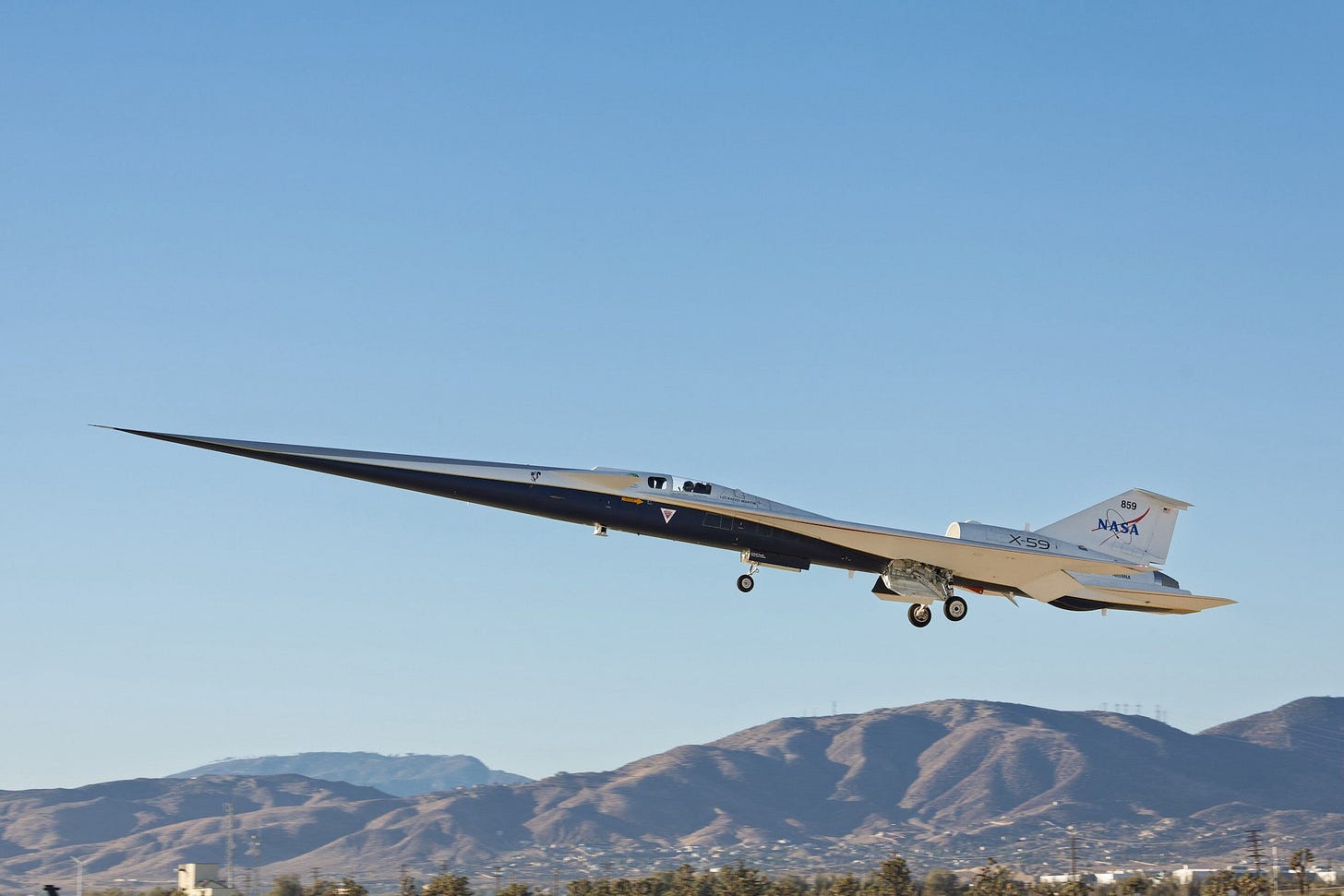 Supersonic jet or super pointy needle?