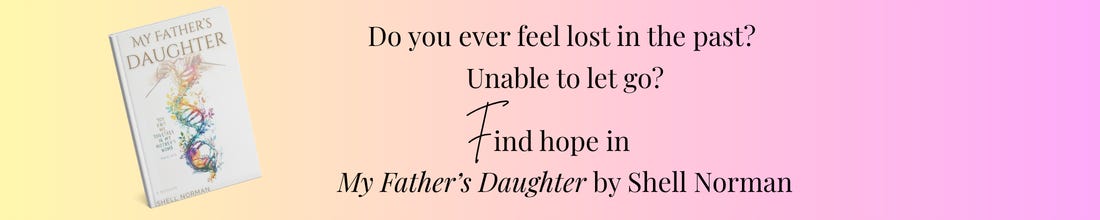 Banner with Book cover for My Father's Daughter by Shell Norman