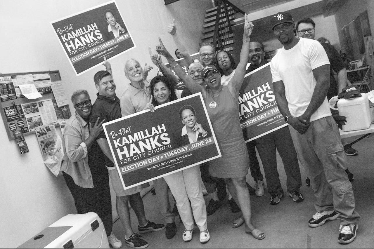Kamillah Hanks Wins Dirty: Racism, Islamophobia, and retaliation scandals raise questions about how long she can hold onto NYC Council seat.