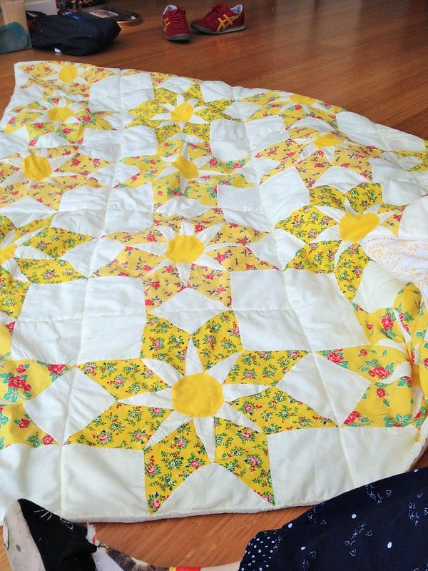 Yellow Quilt Yellow Quilt
