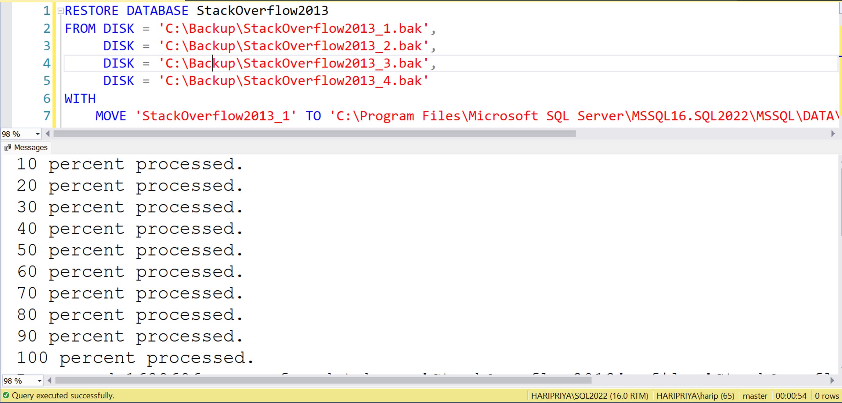 Speeding Up SQL Server Operations with Instant File Initialization (IFI)