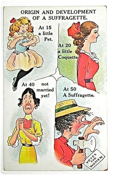 The archaic anti-suffrage slogans we hope to never see again | Blog | Findmypast.co.uk The archaic anti-suffrage slogans we hope to never see again | Blog | Findmypast.co.uk