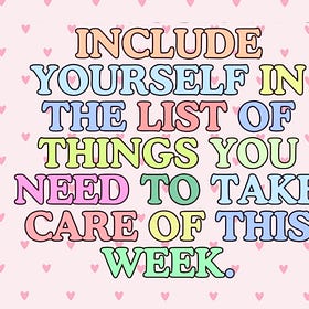 What's on My Self Care Checklist Right Now