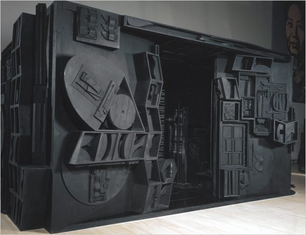 The Sculpture of Louise Nevelson: Constructing a Legend - Art - Review -  The New York Times