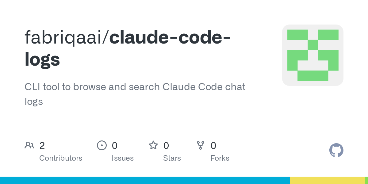 fabriqaai/claude-code-logs