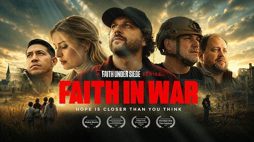 Faith in War shines a light on extraordinary stories of faith, courage, and resilience from the front lines of Ukraine
