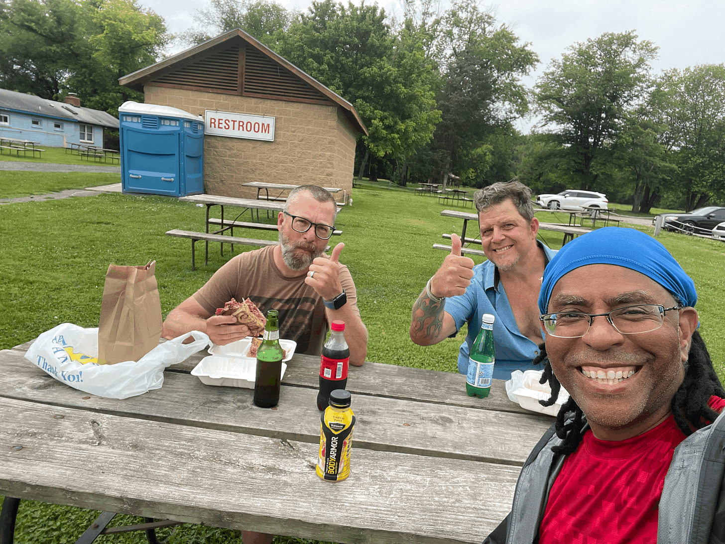 I Love America Tour: Starting gate, C&O Towpath