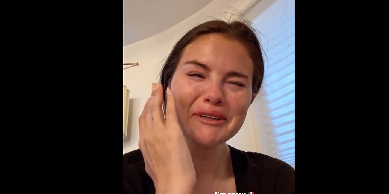 Selena Gomez Posts Crying Video As Trump Deports Illegals: "All My People Are Getting Attacked"
