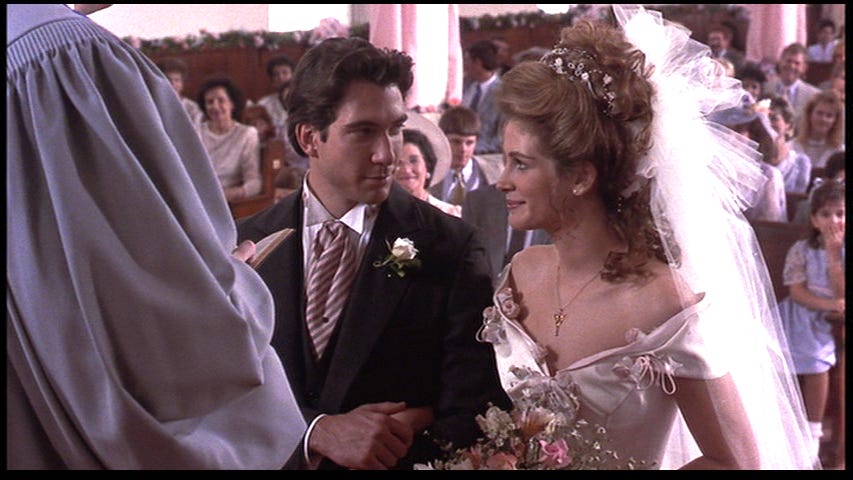 steel magnolias bridesmaid dresses 11 Ugly Bridesmaid Dresses From TV And Movies That Will Make You Happier About Your Own