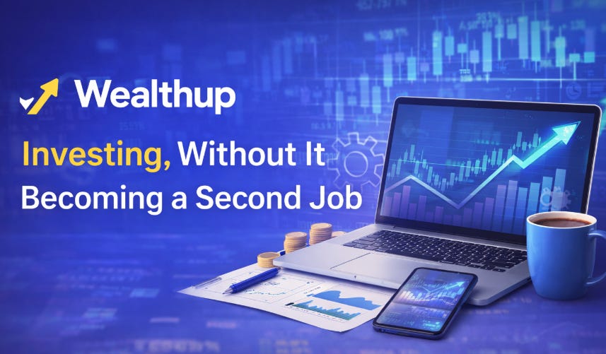 Wealthup: Investing, Without It Becoming a Second Job