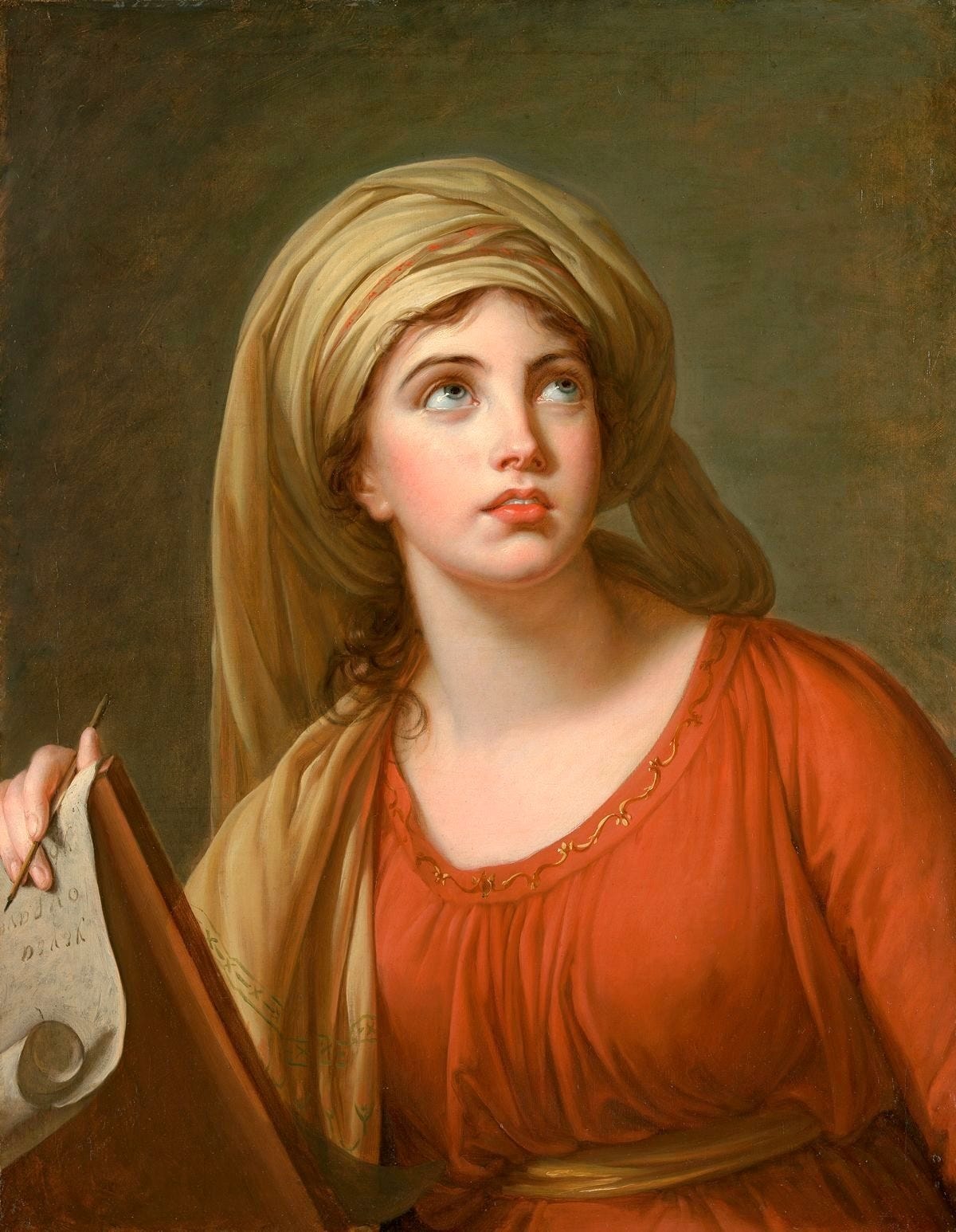 Vigee Le Brun Lady Hamilton as the Persian Sibyl Vigee Le Brun Lady Hamilton as the Persian Sibyl