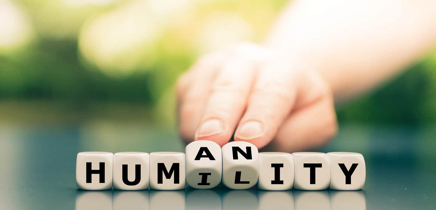 Living In Humility Number One Rule for Humble Living - by Cathy Messecar