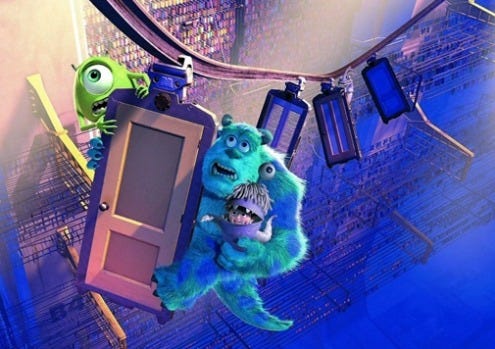 Monsters Inc inside