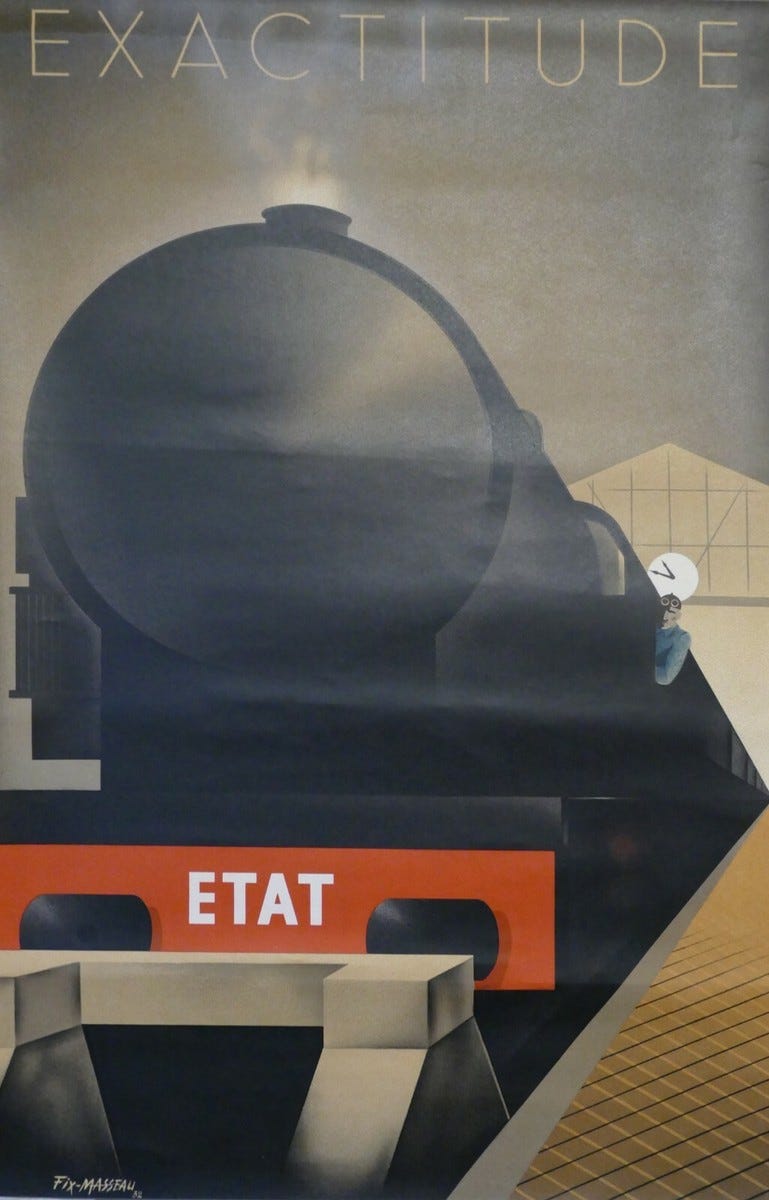 FIX MASSEAU VINTAGE POSTER EXACTITUDE ETAT - BEDOS Edition ...