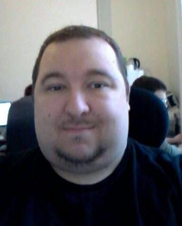 a man looking at the camera