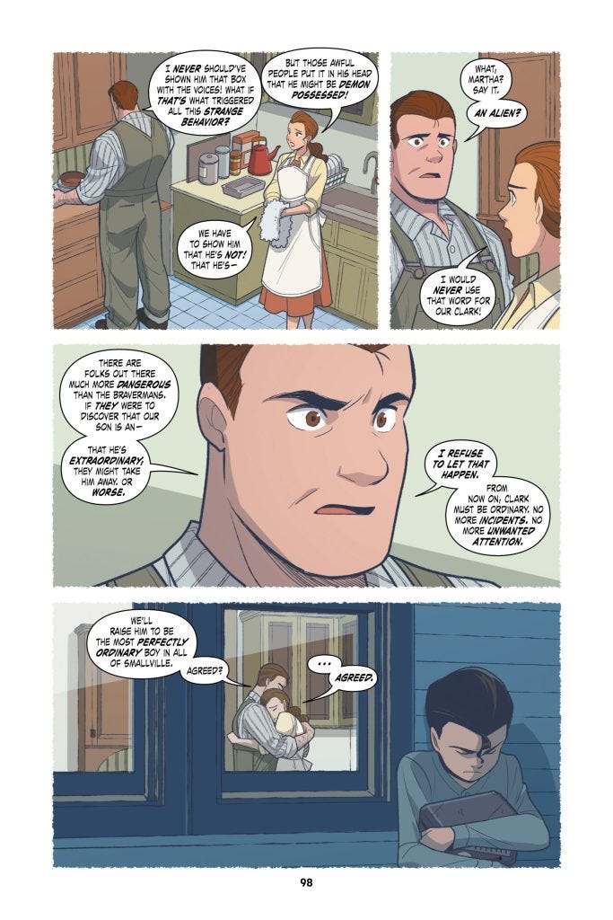Superman Smashes The Klan conflict