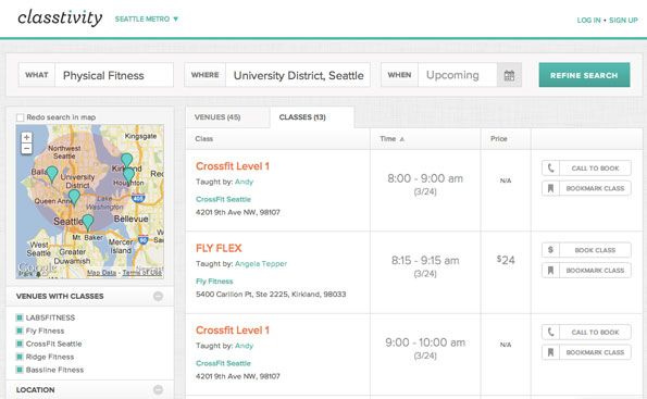 3 Cool New Ways to Find Classes | SELF