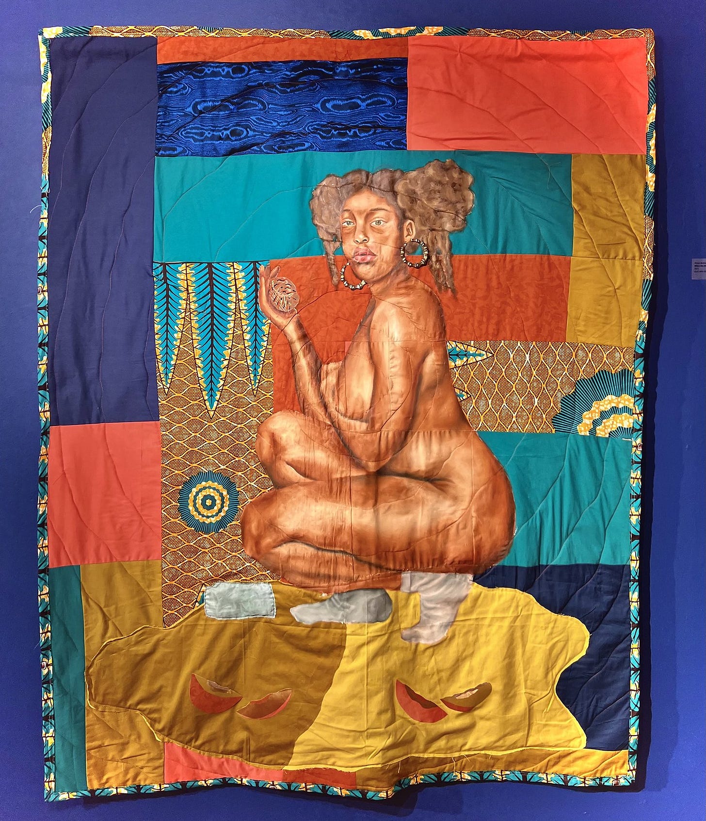 art, quilt, black female