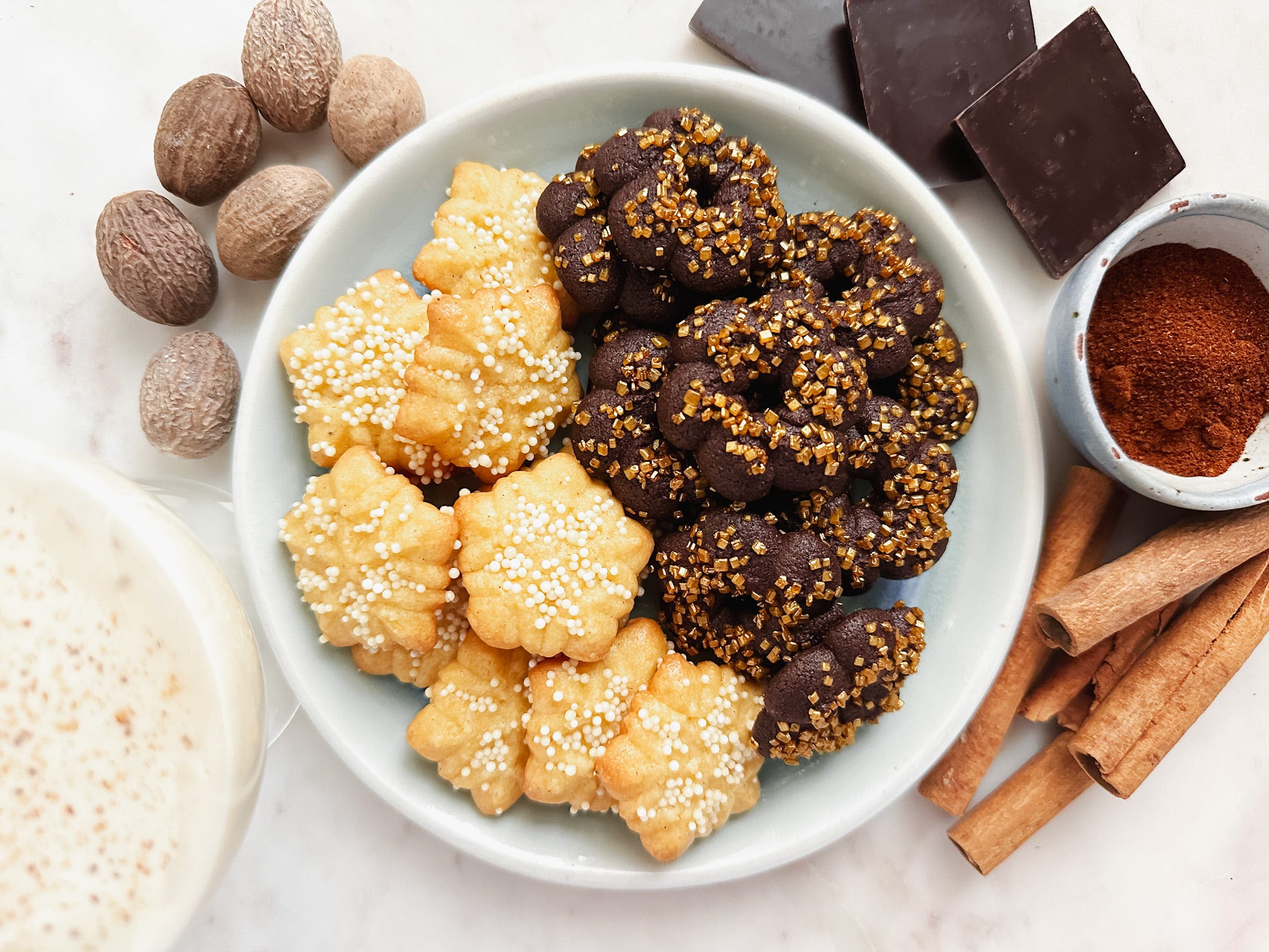 Eggnog Spritz Cookies - by Martin Sorge - Great Bakes