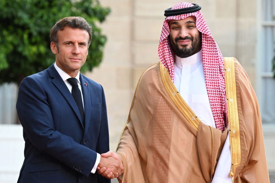 Macron hosts Saudi crown prince for Ukraine, Mideast talks – POLITICO Macron hosts Saudi crown prince for Ukraine, Mideast talks – POLITICO