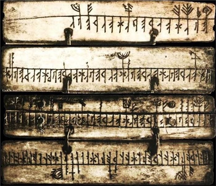 Eirikr Magnusson, Sami Runic Calendar, 1877