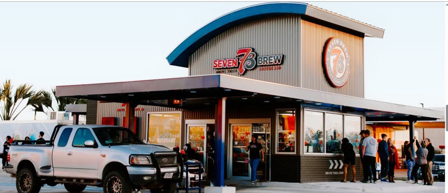 One Reason Why 7 Brew Coffee May Turn To Adaptive Reuse To Add New