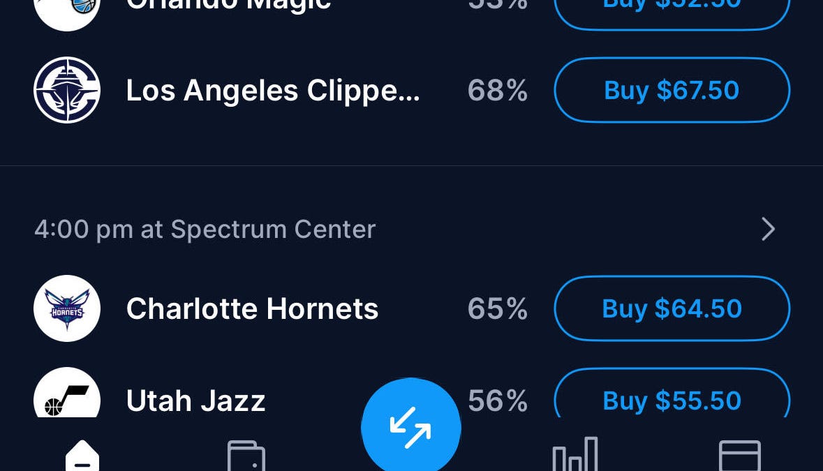 The Early Line: Crypto.com Now Has NBA Moneyline Betting, I Mean Trading
