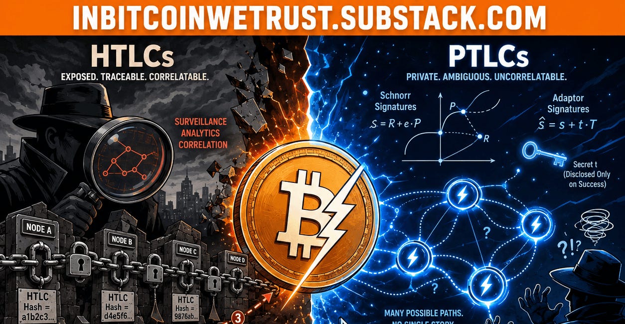 From HTLCs to PTLCs: Upgrading Bitcoin Lightning Privacy.