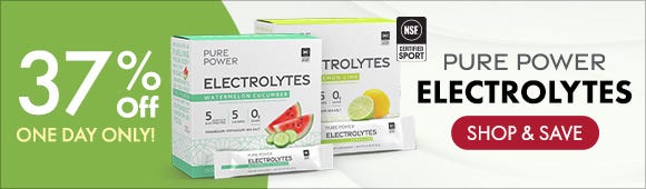 Get 37% Off on Pure Power Electrolytes