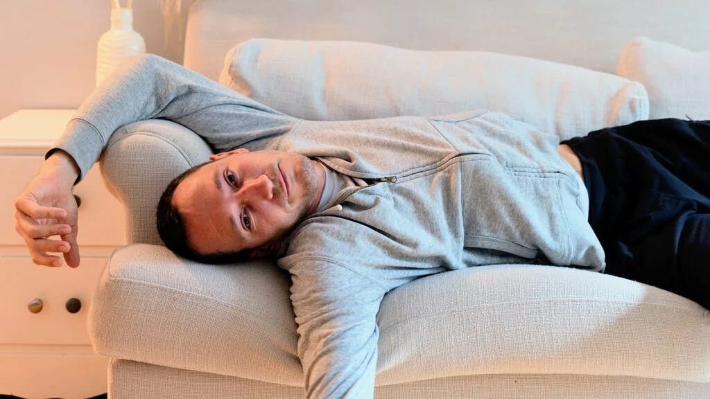 Bored on couch Bored on couch