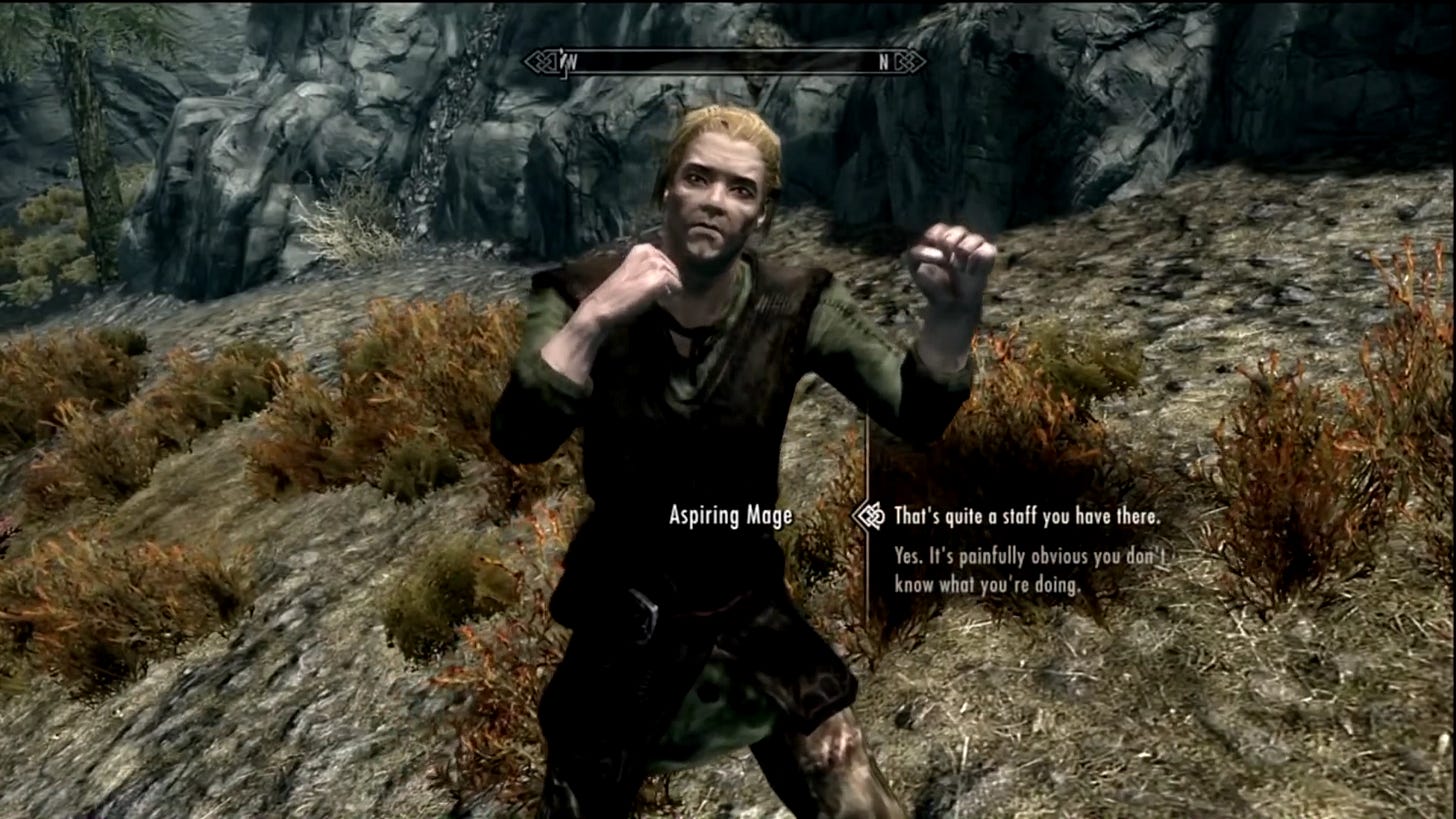 Inspired by a recent post, that is my pick for best dialog option in the game. : r/skyrim Inspired by a recent post, that is my pick for best dialog option in the game. : r/skyrim