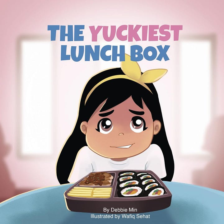 becoming a food explorer, the way I act, the way I feel, the yuckiest lunch box book covers