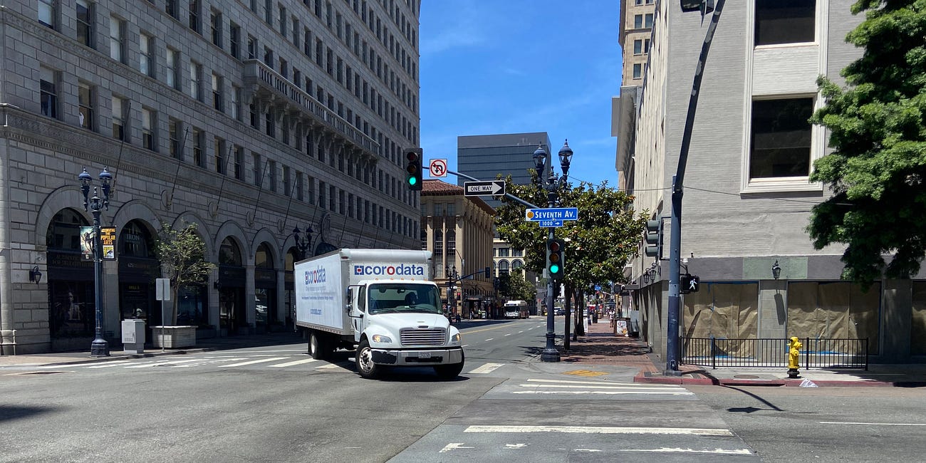 Walking in America: Leaving San Diego edition