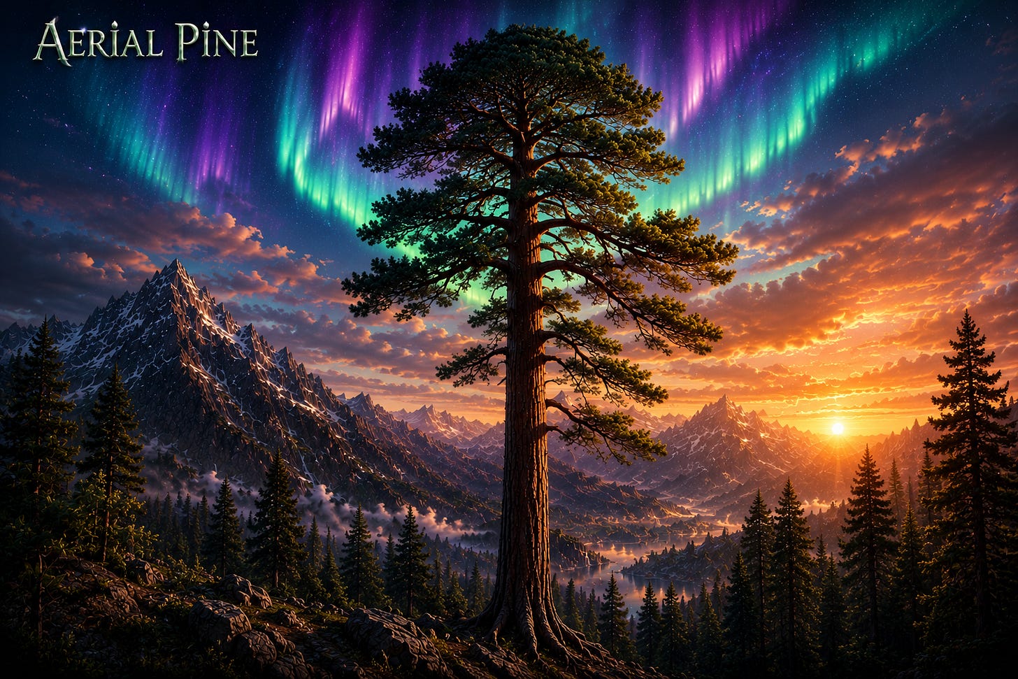 Aerial Pine image