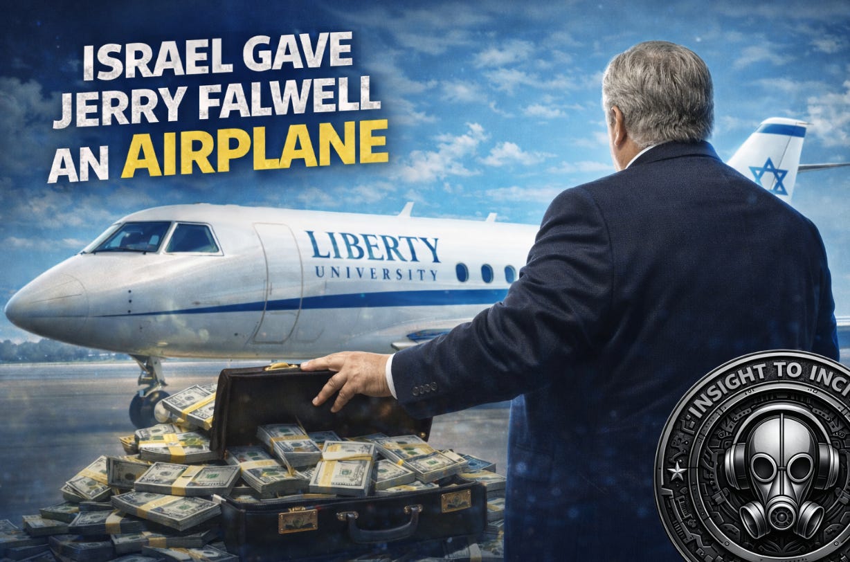 Israel Gave Falwell a Learjet, and All Jeremy Boreing Got Was a Monologue Script