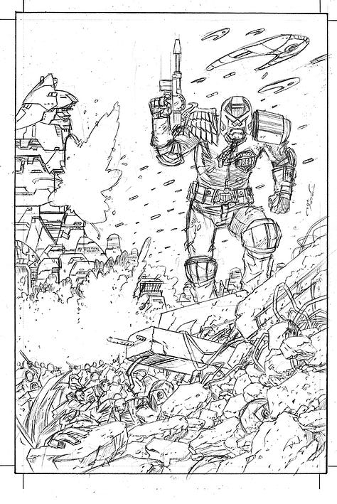 rough, pencils, colours