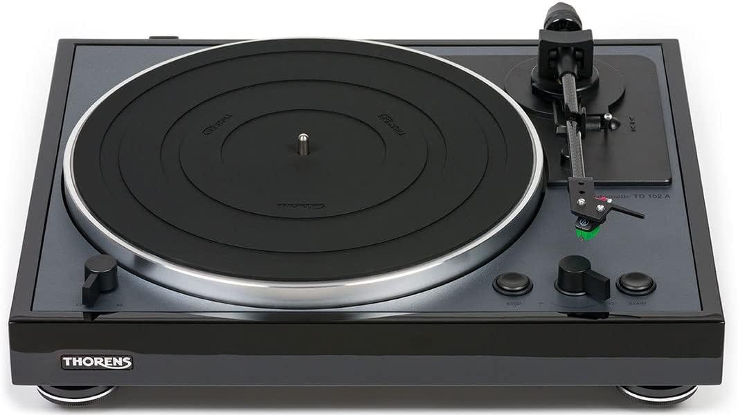 Thorens Tourne-Disque TD 102 A - Noir Brillant Thorens Tourne-Disque TD 102 A - Noir Brillant
