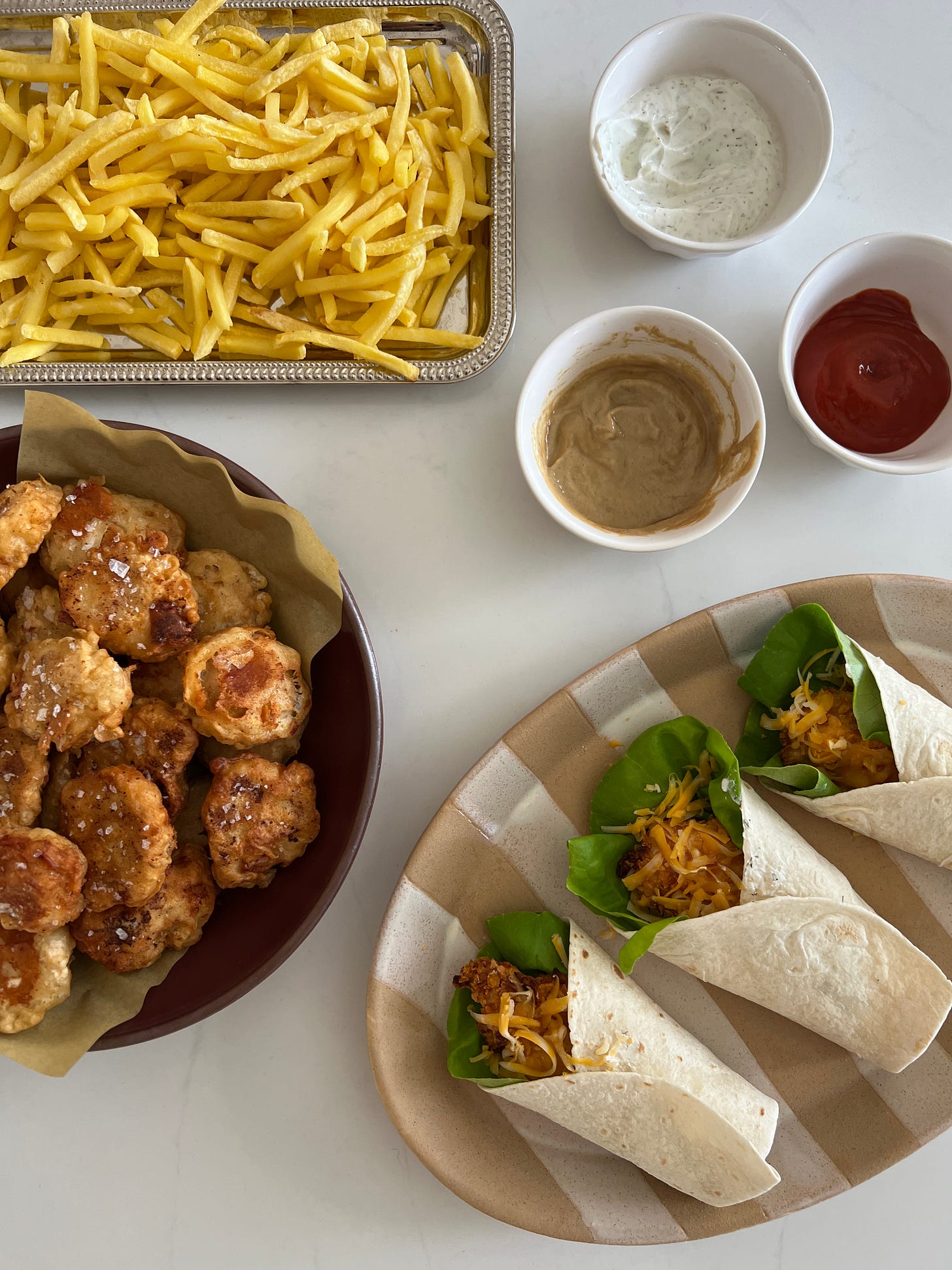 Recipe: Homemade McD's Snack Wraps + Chicken Nuggets