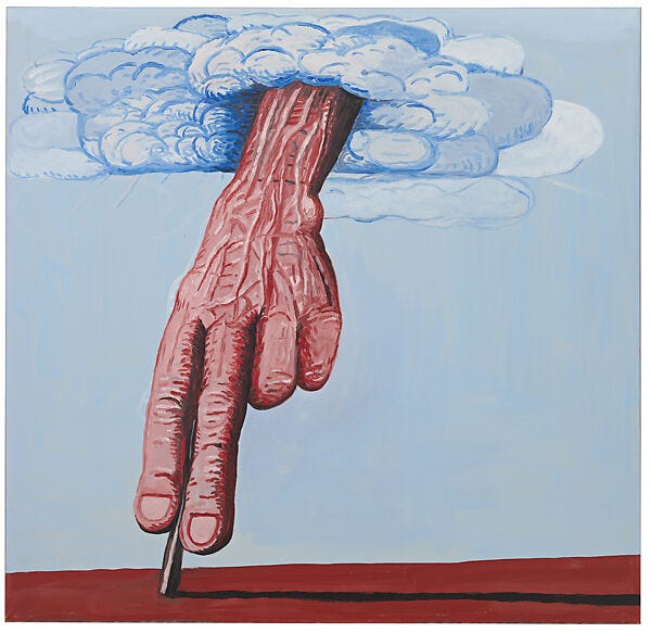 The Line, Philip Guston (American (born Canada), Montreal 1913–1980 Woodstock, New York), Oil on canvas