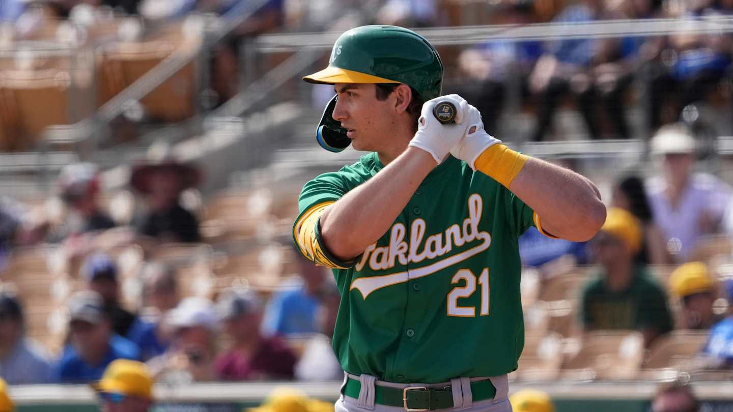 A's Tyler Soderstrom to Begin 2024 Season in Triple-A Las Vegas - Sports  Illustrated Oakland Athletics News, Analysis and More