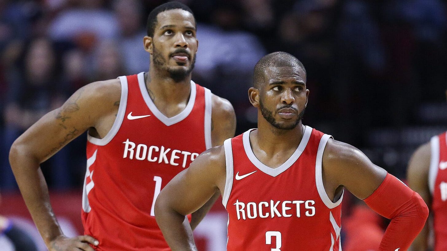 Reunited with Chris Paul, Trevor Ariza embracing role as Rockets' glue guy  - NBC Sports