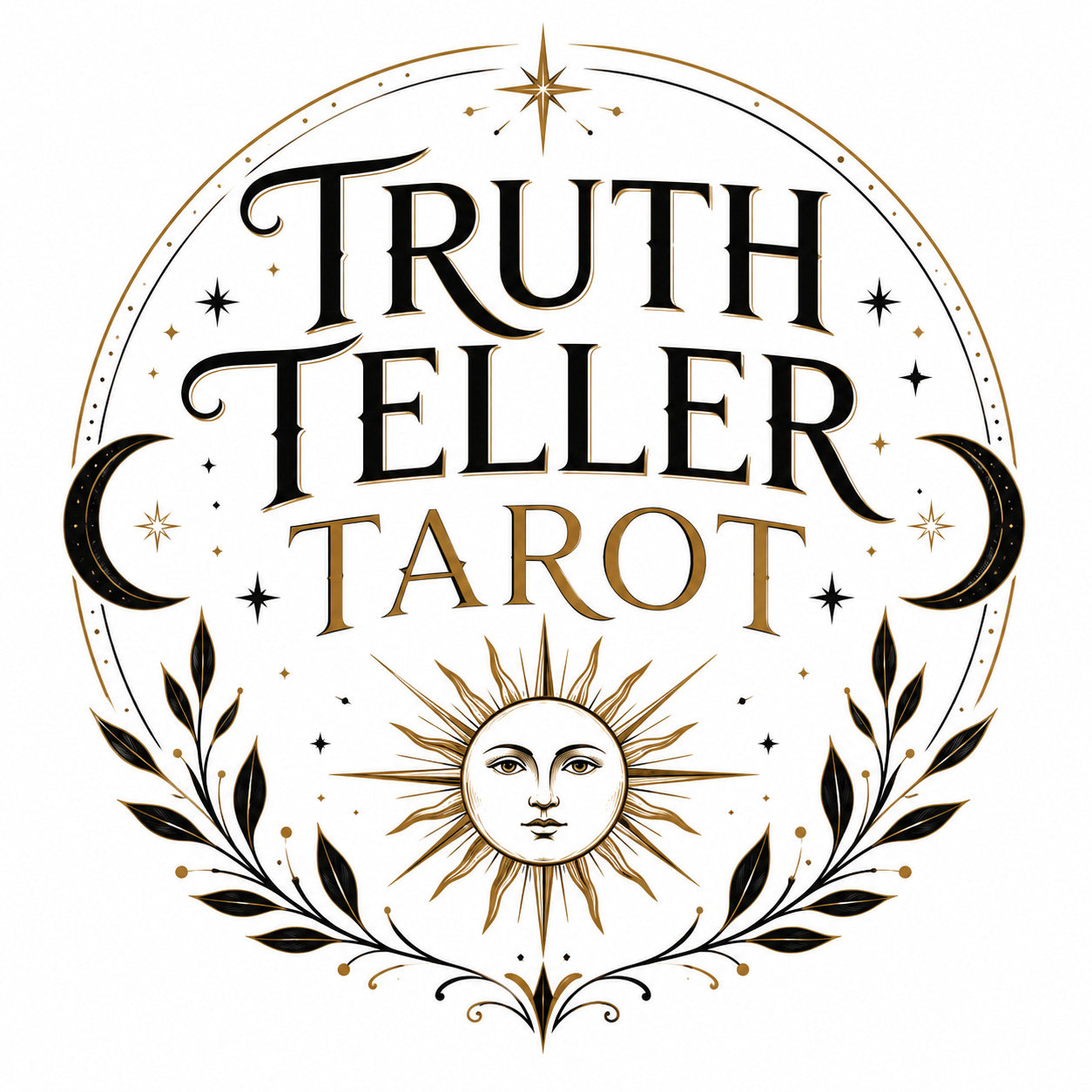 Truth Teller Tarot logo