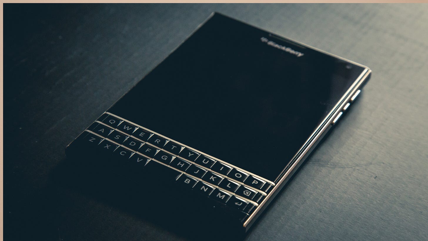 Blackberry Ancient Technology