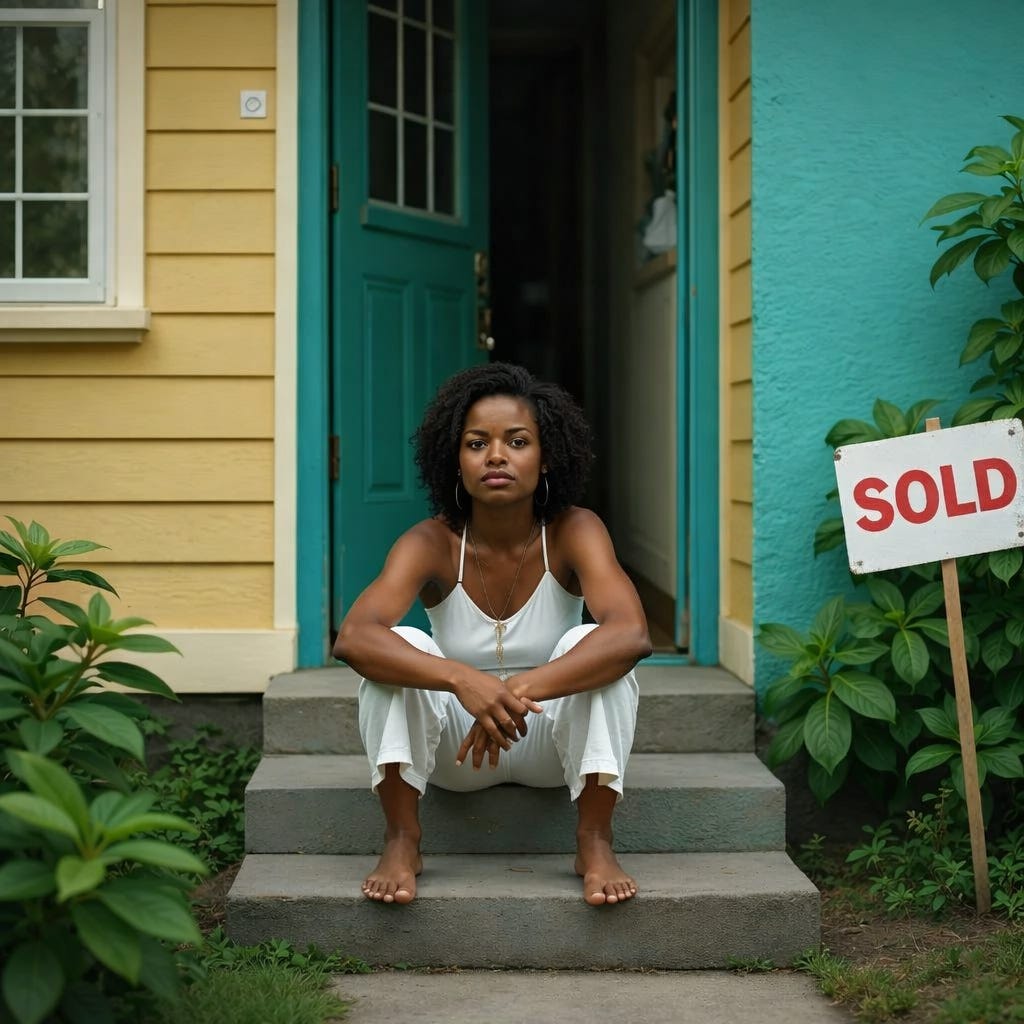AI-generated image: A new chapter, but not without questions. In a market shaped by rising costs and shifting conditions, every “sold” sign tells a deeper story about timing, pressure, and the price of waiting.