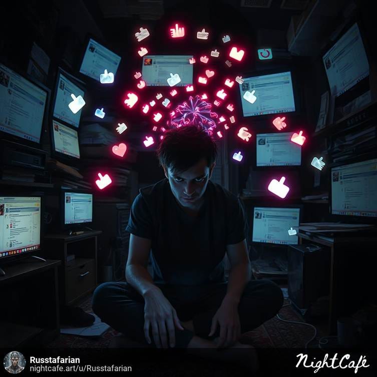A person sitting in a dark room with many computer screens

AI-generated content may be incorrect.