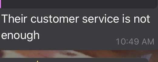 WhatsApp message WhatsApp message