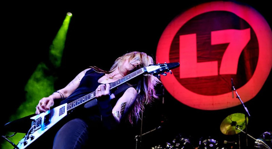 I don't care if they call us a metal band or punk or anything." Donita  Sparks is okay with whatever label you want to give L7 – as long as you're  still